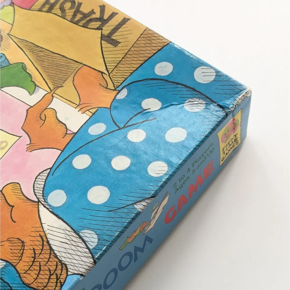 Berenstain Bears Messy Room Board Game 1989 Complete Vintage Puzzle Game EUC!